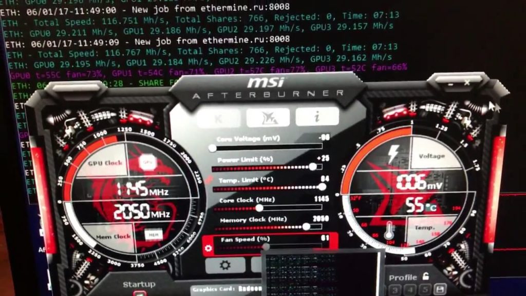 Разгон AMD Radeon RX 570