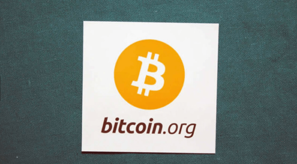 Логотип сайта bitcoin.org